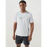 Nike Mens Short Sleeve Hydroguard T Shirt- Grey