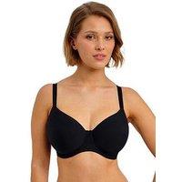 Freya Essentially Smooth Underwire Moulded Balcony T-Shirt Bra - Black