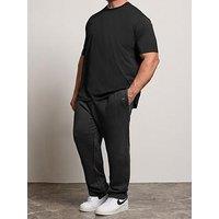 Badrhino Open Hem Joggers - Black
