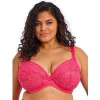 Elomi Darcie Underwire Plunge Bra - Azalea Pink