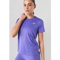 New Balance Viz-Tech Run T-Shirt - Purple