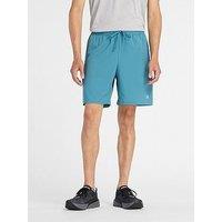 New Balance Mens Running Sport Essentials 7 Inch Shorts - Green