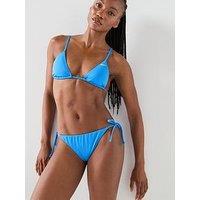 Nike Womens Triangle Bikini Top - Blue