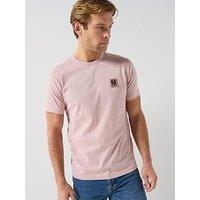 Belstaff Patch Logo T-Shirt - Pink