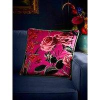 Laurence Llewelyn-Bowen Cotswold Fantasia Dawn Filled Cushion- Pink