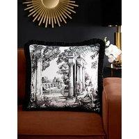 Laurence Llewelyn-Bowen Vista Filled Cushion- Monochrome