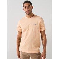 Ps Paul Smith Regular Fit Zebra T-Shirt - Orange
