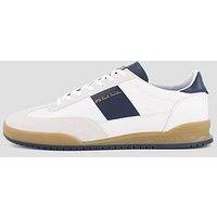 Ps Paul Smith Dover Navy Side Panel Trainers - White