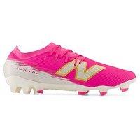 New Balance Mens Furon Academy Firm Ground Football Boots - Pink