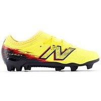New Balance Junior Furon Academy Firm Ground Football Boots - Yellow