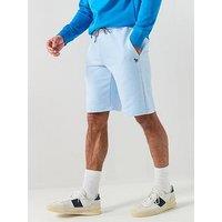 Ps Paul Smith Regular Fit Zebra Sweat Shorts - Light Blue