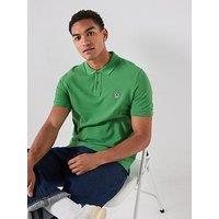 Ps Paul Smith Regular Fit Zebra Short Sleeve Polo Shirt - Green