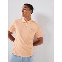 Ps Paul Smith Regular Logo Tops - Light Orange