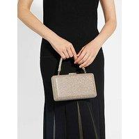 Dune London Beaut Slim Hard Clutch - Gold