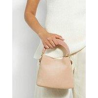 Dune London Dharla Moulded Handle Scoop Bag - Mink