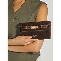 Dune London Showmance Belted Phone Cross Body - Brown