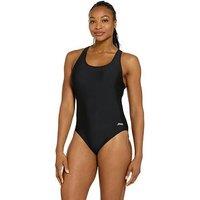 Zoggs Womens Swim Coogee Sonicback Ecolast Swimsuit - Black
