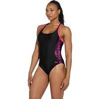 Zoggs Womens Swim Atomback Swimsuit - Pink