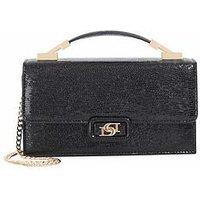 Dune London Skilled Top Handle Microbag - Black