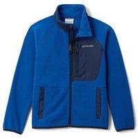 Columbia Junior Boys Fast Trek V Full Zip Fleece - Blue