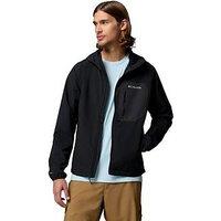 Columbia Mens Tall Heights Iii Hooded Softshell Jacket - Black