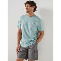 Columbia Mens Csc Logo Back T-Shirt - Blue