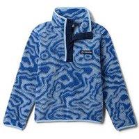 Columbia Junior Boys Helvetia Ii Printed Half Snap Fleece - Blue