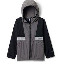 Columbia Junior Boys Spire Valley Windbreaker - Black