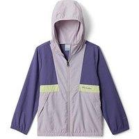 Columbia Junior Girls Spire Valley Windbreaker - Purple