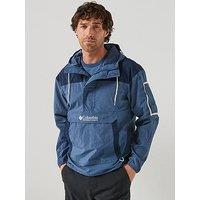 Columbia Mens Challenger Windbreaker Anorak - Blue