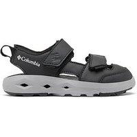 Columbia Junior Unisex Techsun Adventure Closed Toe Sandals - Black