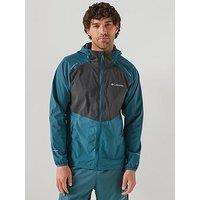 Columbia Mens Tech Ii Wind Full Zip Jacket - Blue