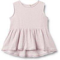 Wheat Girls Cheesecloth Co-Ord Sleeveless Blouse - Purple