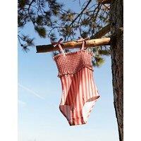 Wheat Girls Selma Stripe Swimsuit - Red