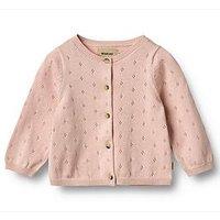 Wheat Baby Girls Maia Knitted Cardigan - Light Pink