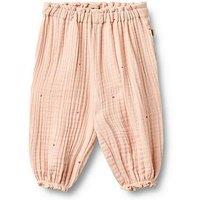 Wheat Baby Girls Cheesecloth Co-Ord Trousers - Pink