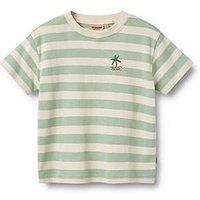 Wheat Boys Sibling Liam Short Sleeve Tshirt - Green