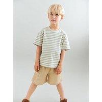 Wheat Boys Sibling Co-Ord Shorts - Beige