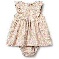 Wheat Baby Girls Vianna Jersey Body Dress - Pink