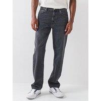 Tommy Hilfiger Dover Regular Straight Fit Jeans - Black