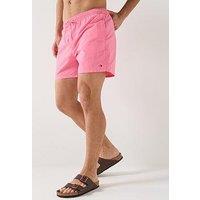 Tommy Hilfiger Essential Small Flag Medium Swim Shorts - Pink