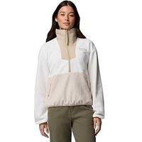 Columbia Womens Sequoia Grove 1/2 Zip Fleece - Beige
