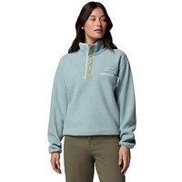 Columbia Womens Helvetia Ii Cropped Half Snap Fleece - Blue