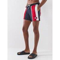 Tommy Hilfiger Heritage Cut & Sew Badge Medium Swim Shorts - Navy