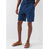 Tommy Hilfiger Towelling Sweat Shorts - Navy