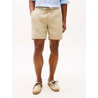 Tommy Hilfiger Dover Sorona Linen Shorts - Beige