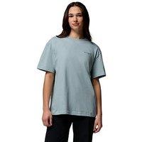 Columbia Womens Rolling Bend Graphic Oversized T-Shirt - Blue