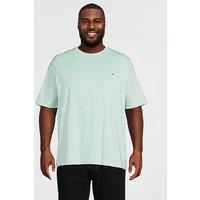 Tommy Hilfiger Big & Tall Essential Regular Fit T-Shirt - Light Green