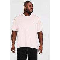 Tommy Hilfiger Big & Tall Essential Regular Fit T-Shirt - Pink