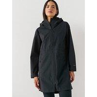 Columbia Womens Weekend Adventure Ii Longlie Shell Jacket - Black
